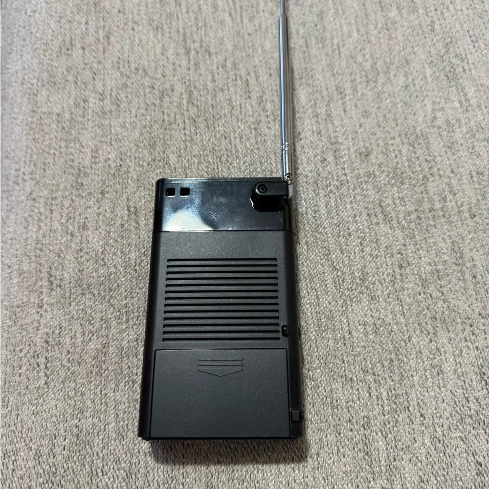 Sony ICF-P26 Portable AM/FM Radio Black.Dc 3V R6 Size AA X2 Battery